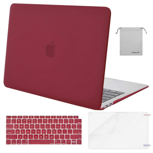 Mac Book Air Case Bottle Glass Red Wine Grape Cork Mac Air Case Hard Shell Mac Air 11/13 Pro 13/15/16 with Notebook Sleeve Bag for MacBook 2008-2020 Version 
